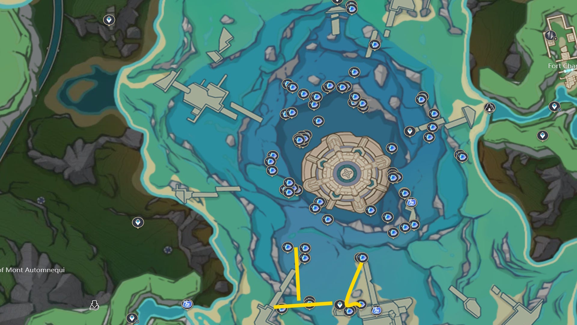 Genshin Impact Spring of the First Dewdrop locations and farming tips