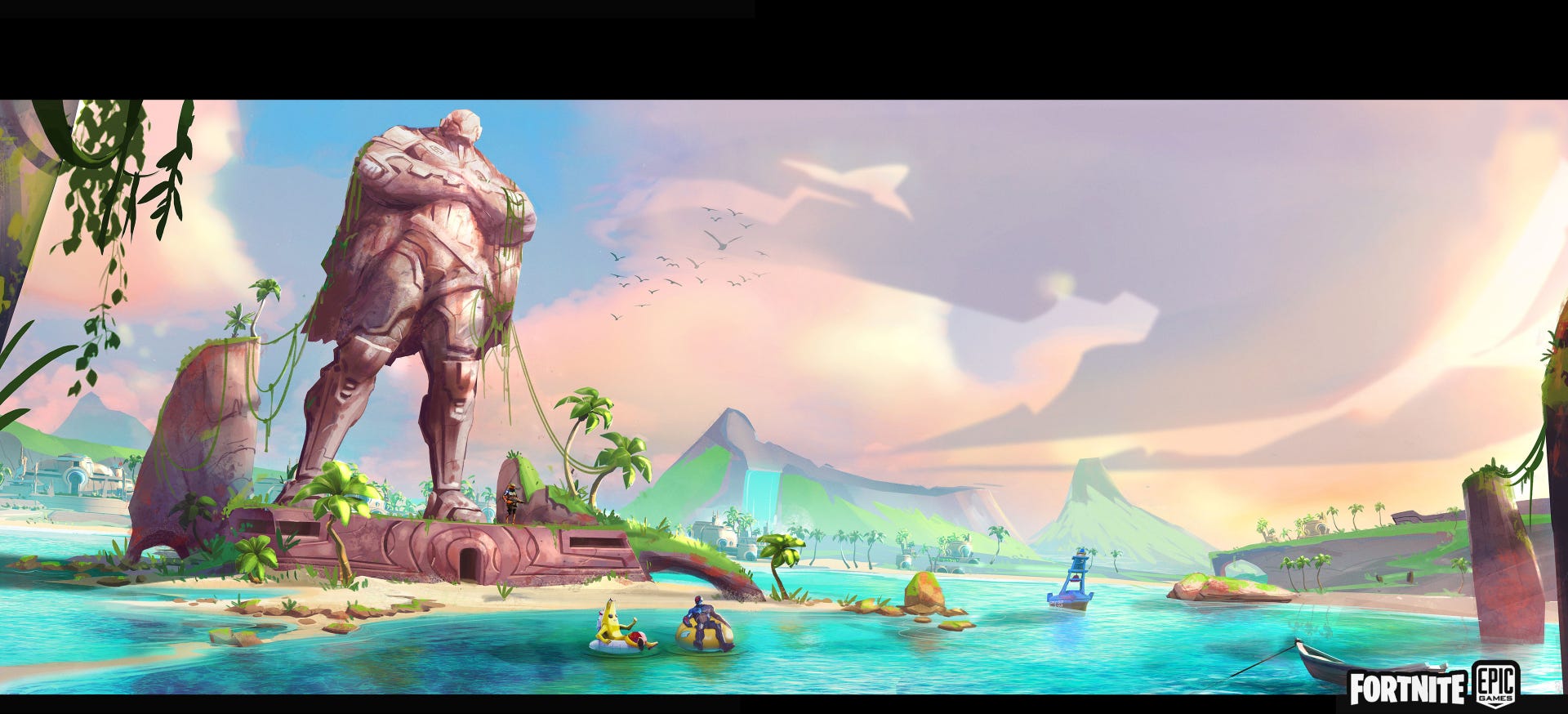 Fortnite concept art offers glimpse behind the scenes