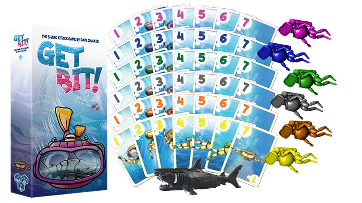Get Bit!, the party game about escaping a robot shark, is getting a fancy  new edition