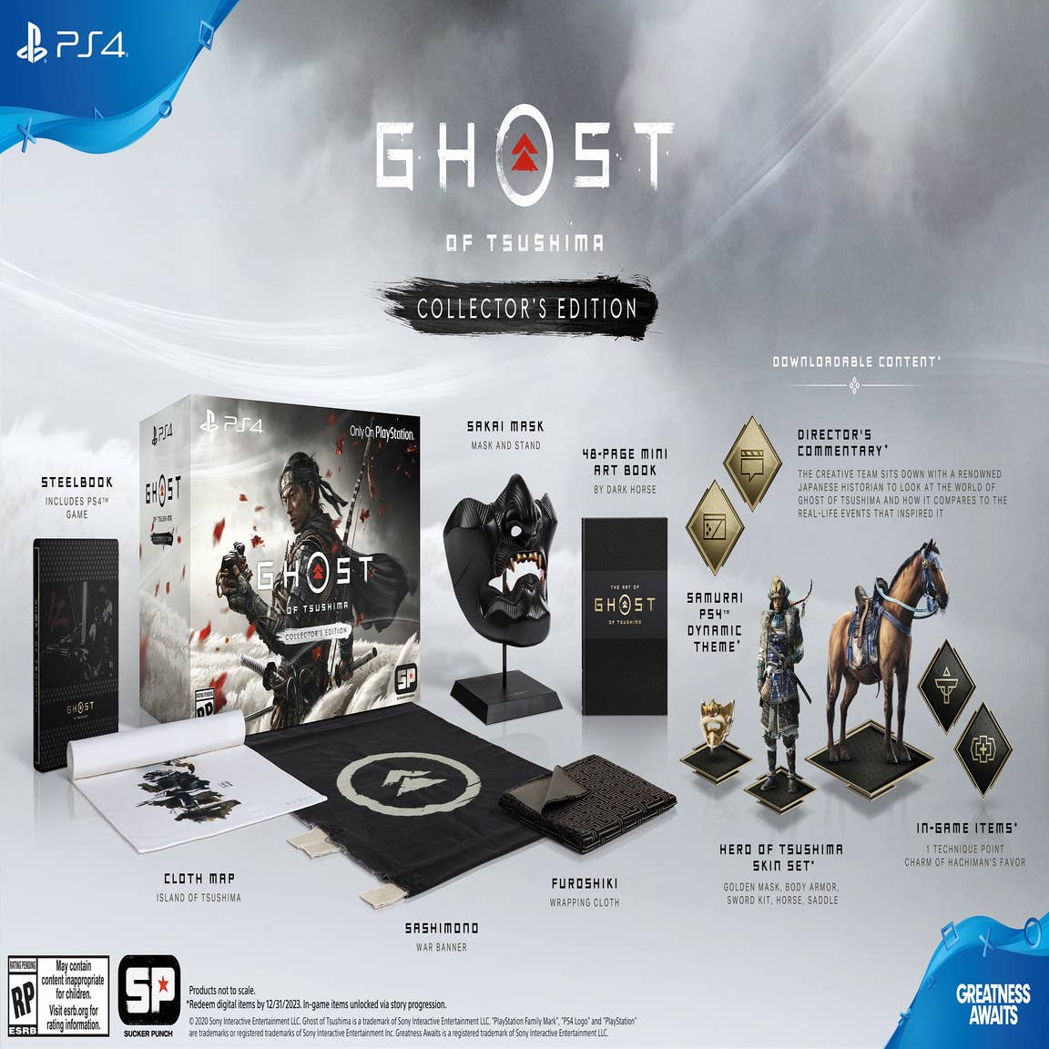 Ghost of Tsushima Director's Cut ganha data de lançamento para PS4 e PS5