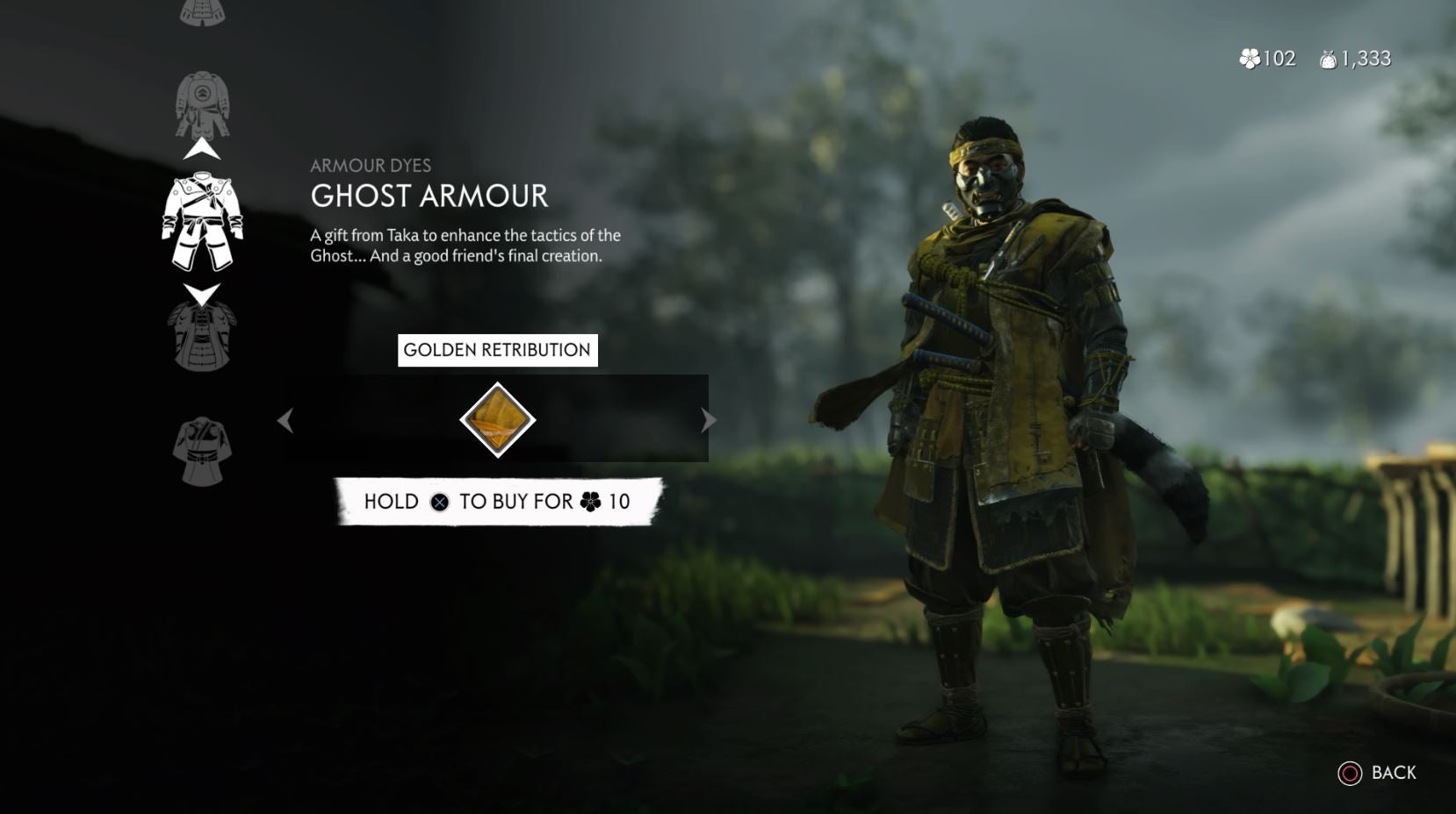 Ghost of Tsushima Best Armor All Armor Dyes and Sets VG247