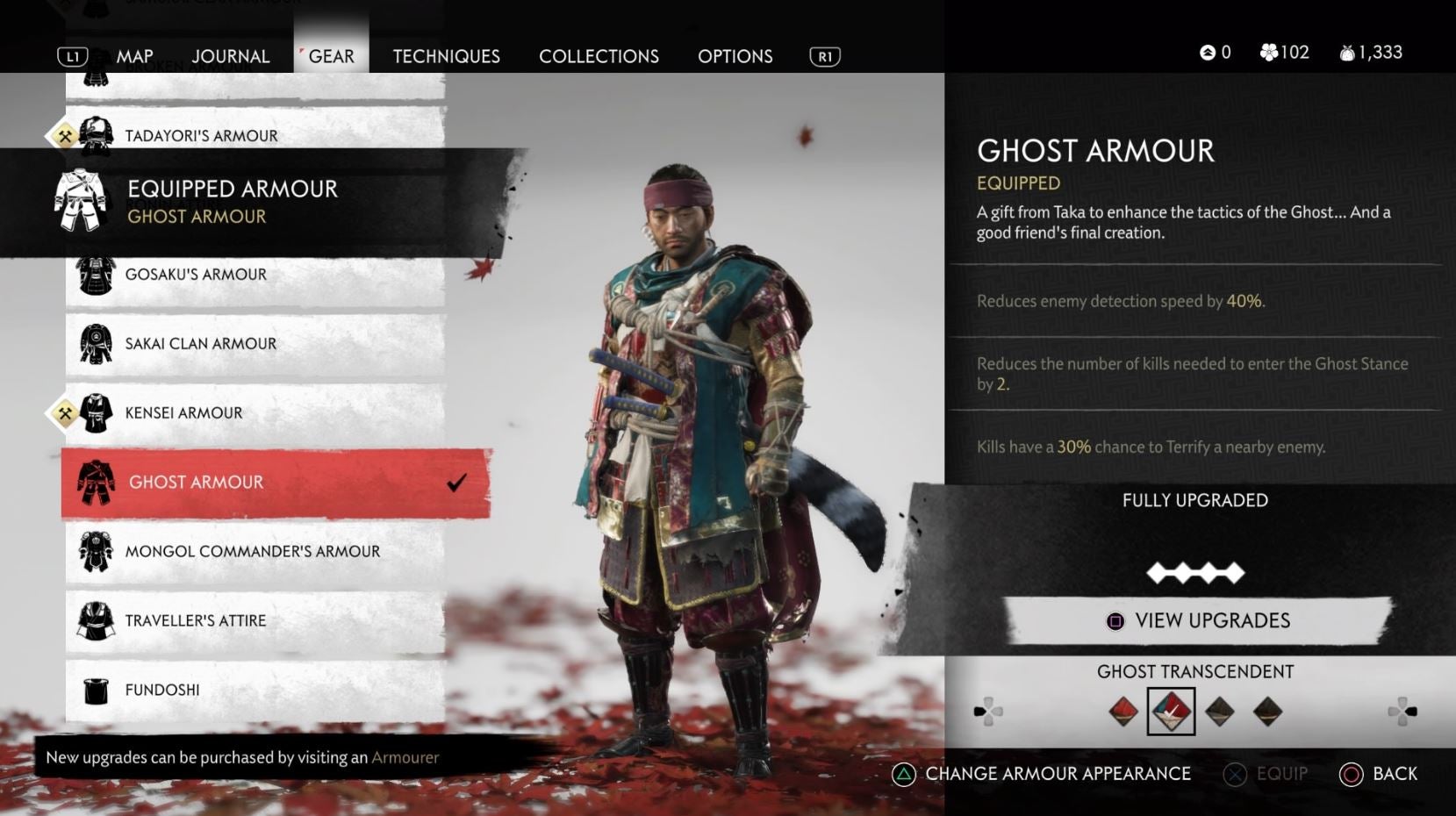 Ghost of Tsushima Best Armor All Armor Dyes and Sets VG247