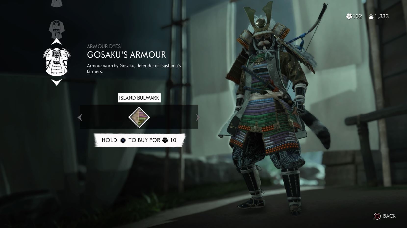 Ghost of Tsushima Best Armor All Armor Dyes and Sets VG247