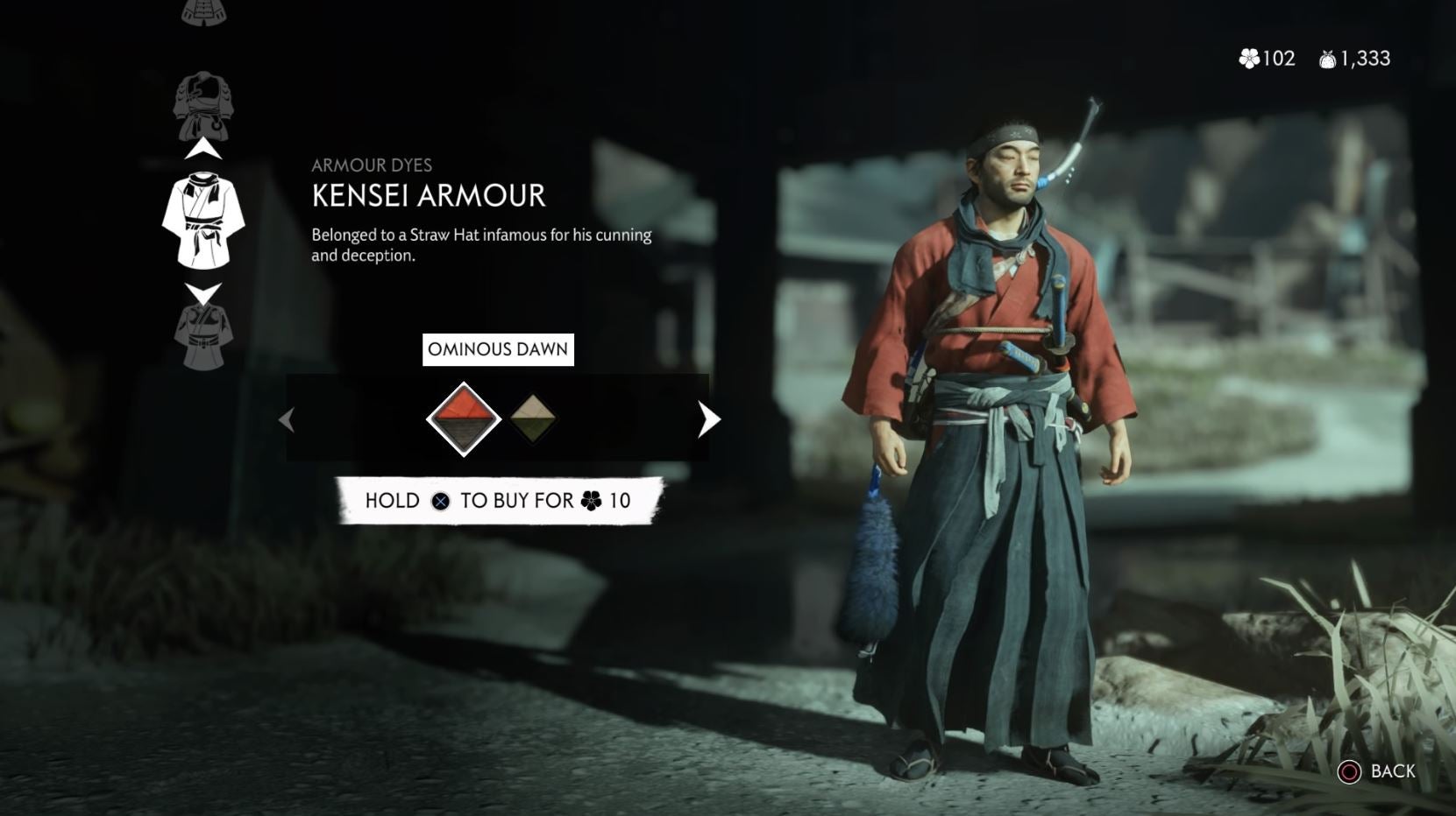 Ghost of Tsushima Best Armor All Armor Dyes and Sets VG247