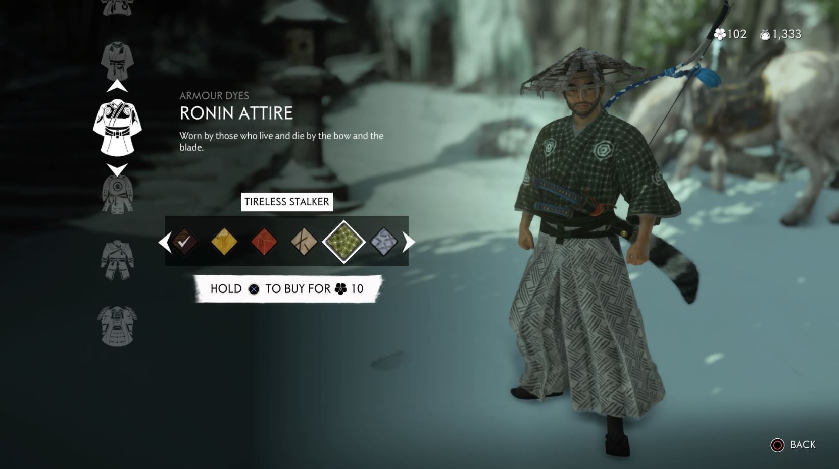 Ghost of Tsushima Best Armor All Armor Dyes and Sets VG247
