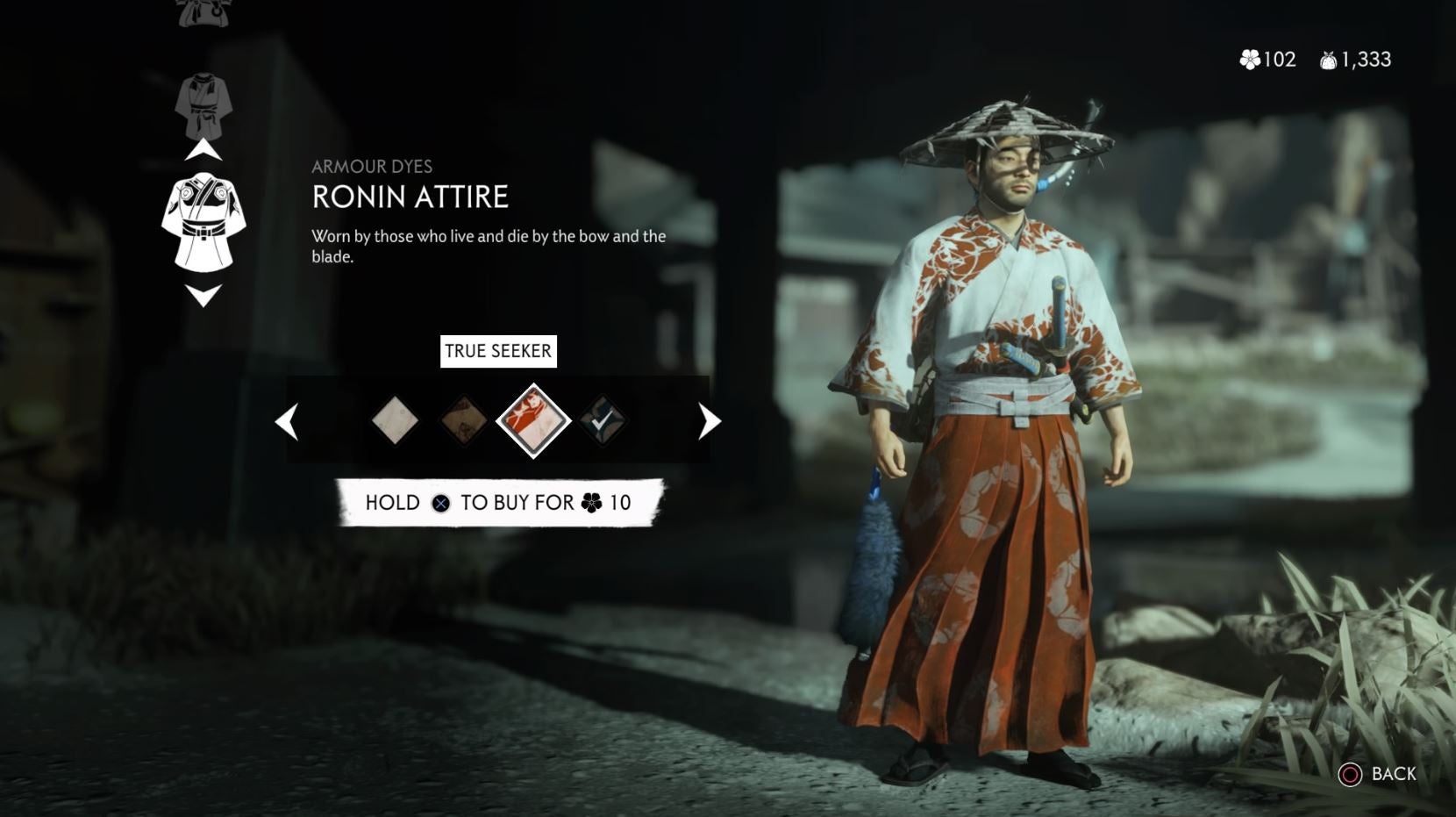 Ghost of Tsushima Best Armor All Armor Dyes and Sets VG247