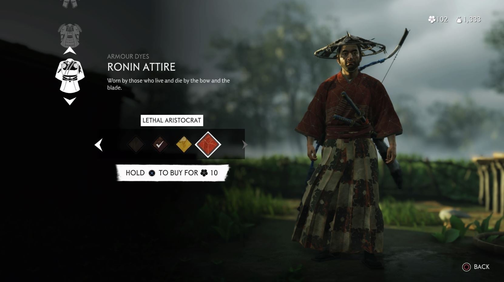 Ghost of Tsushima Best Armor All Armor Dyes and Sets VG247