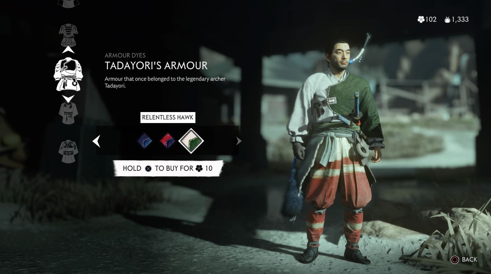 Ghost of Tsushima Best Armor All Armor Dyes and Sets VG247