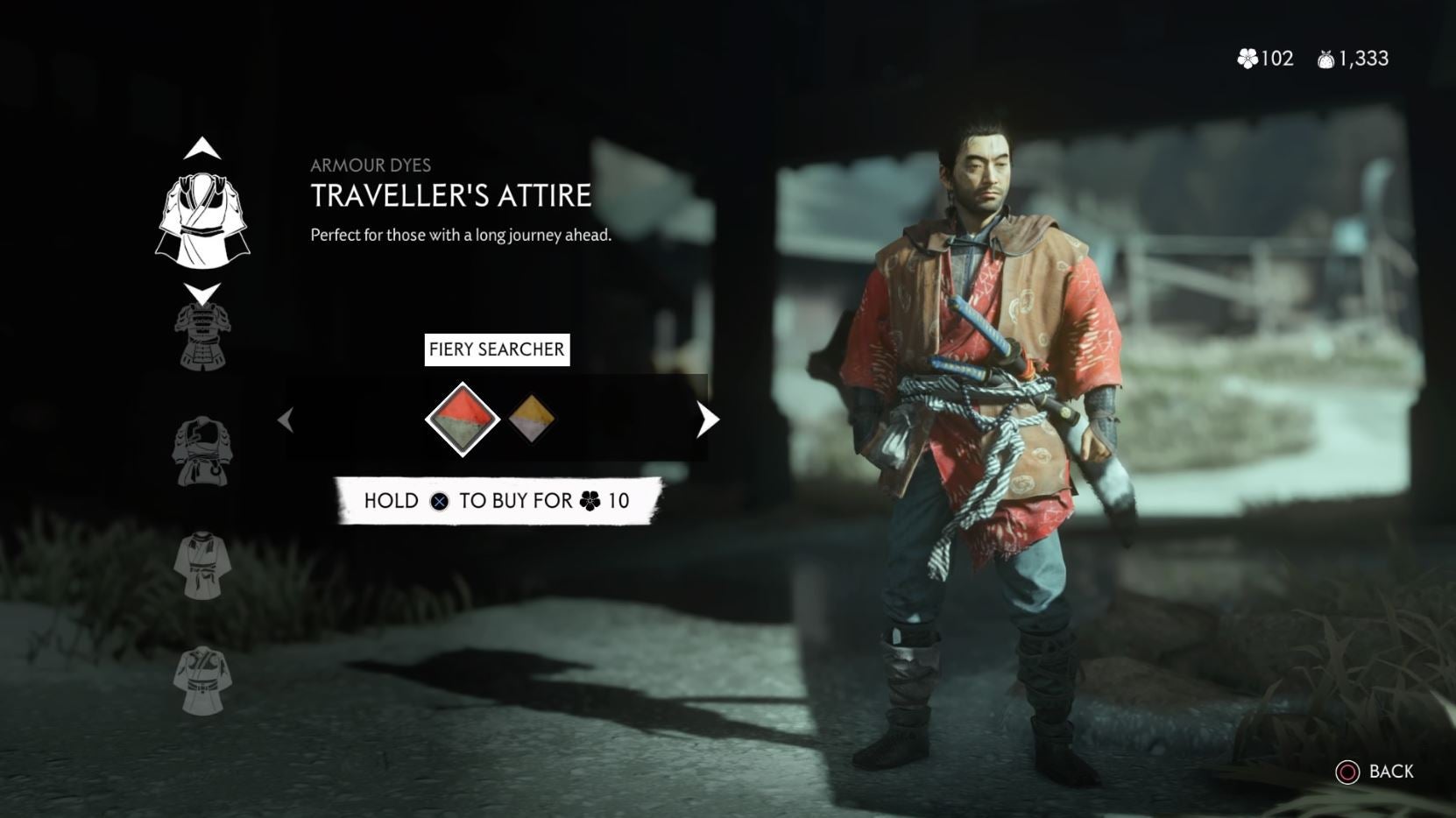 Ghost of Tsushima Best Armor All Armor Dyes and Sets VG247
