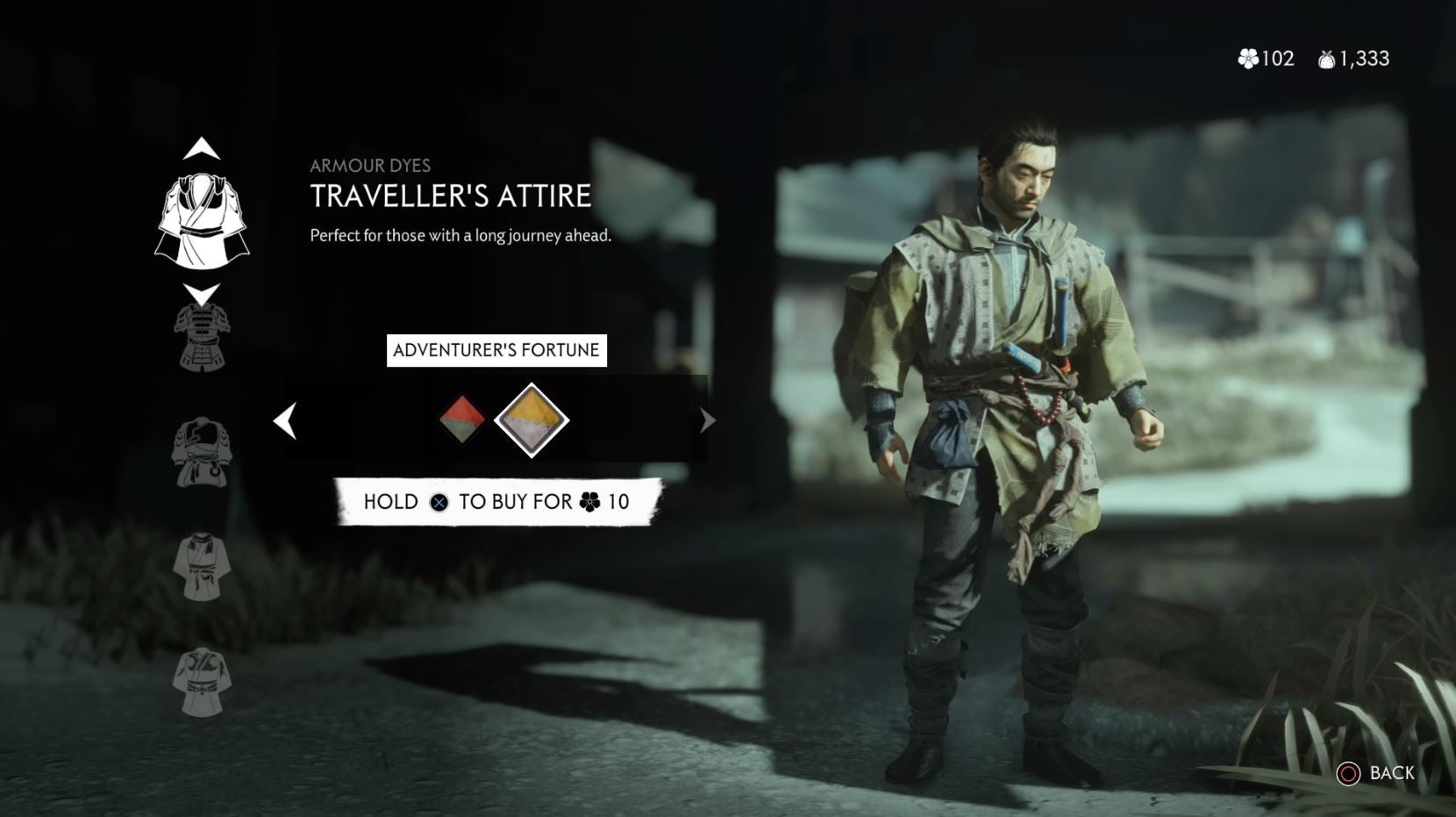 Ghost of Tsushima Best Armor All Armor Dyes and Sets VG247