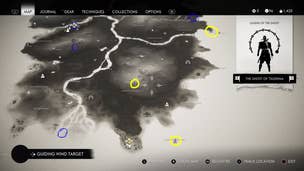 Ghost of Tsushima Full map - where to find every sword kit, vanity item and secret hat easter egg