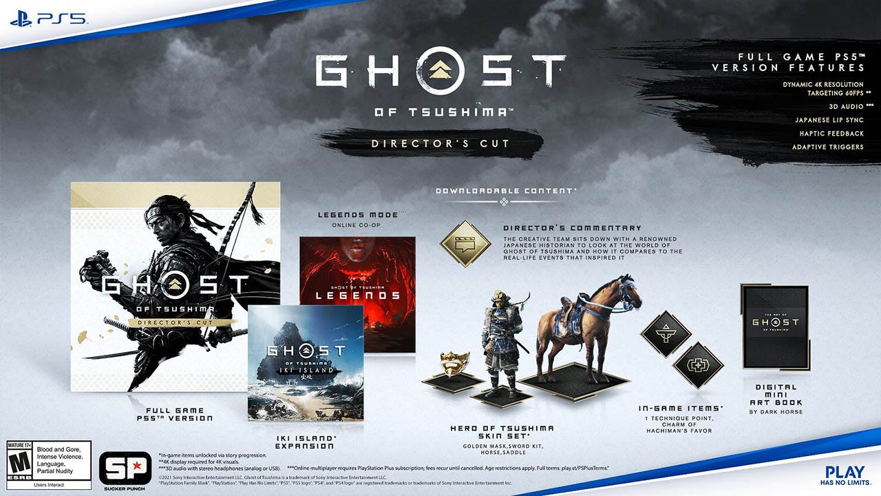 Ghost of Tsushima PS5upgrade kost 10 euro Eurogamer.nl Ghost of Tsushima PS5upgrade kost 10 euro Eurogamer.nl