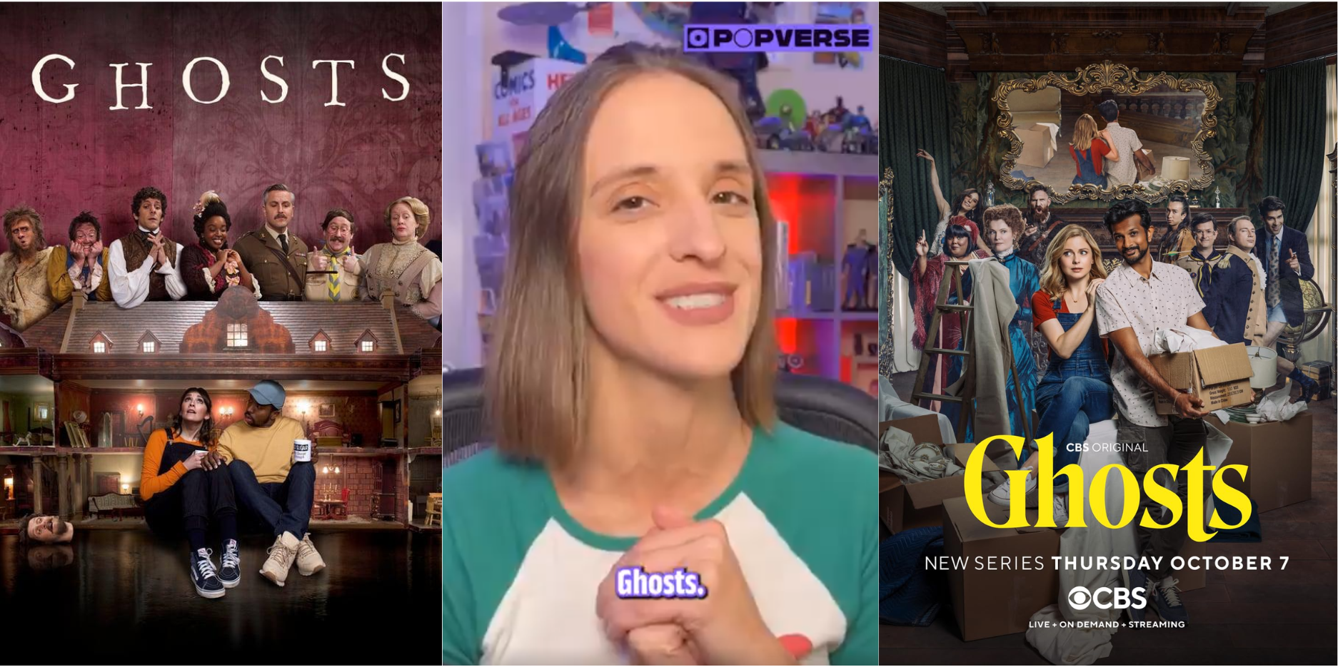 Meet the casts of Ghosts and Ghosts UK Popverse