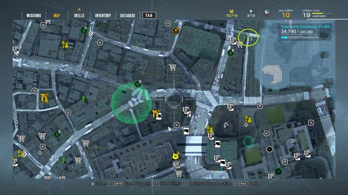 Аннотированная Карта, Показывающая Расположение Статуй Дзидзо В Районе Храма Моритэ В Игре Ghostwire: Tokyo.