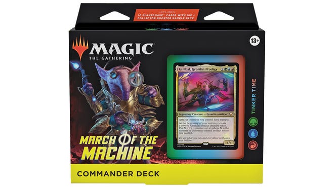 The Gimbal Commander deck for March of the Machine.