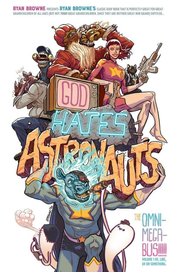 Cover of God Hates Astronauts