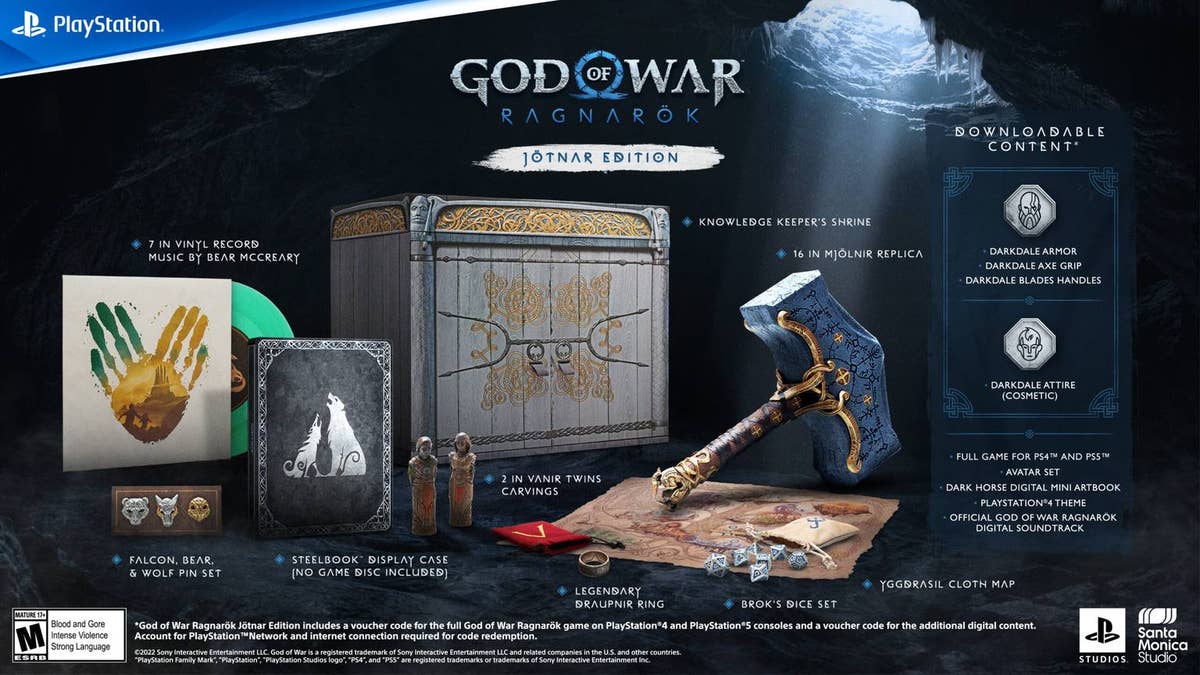 Jogo PS5 God of War Ragnarok Edição de Lançamento - TH Games