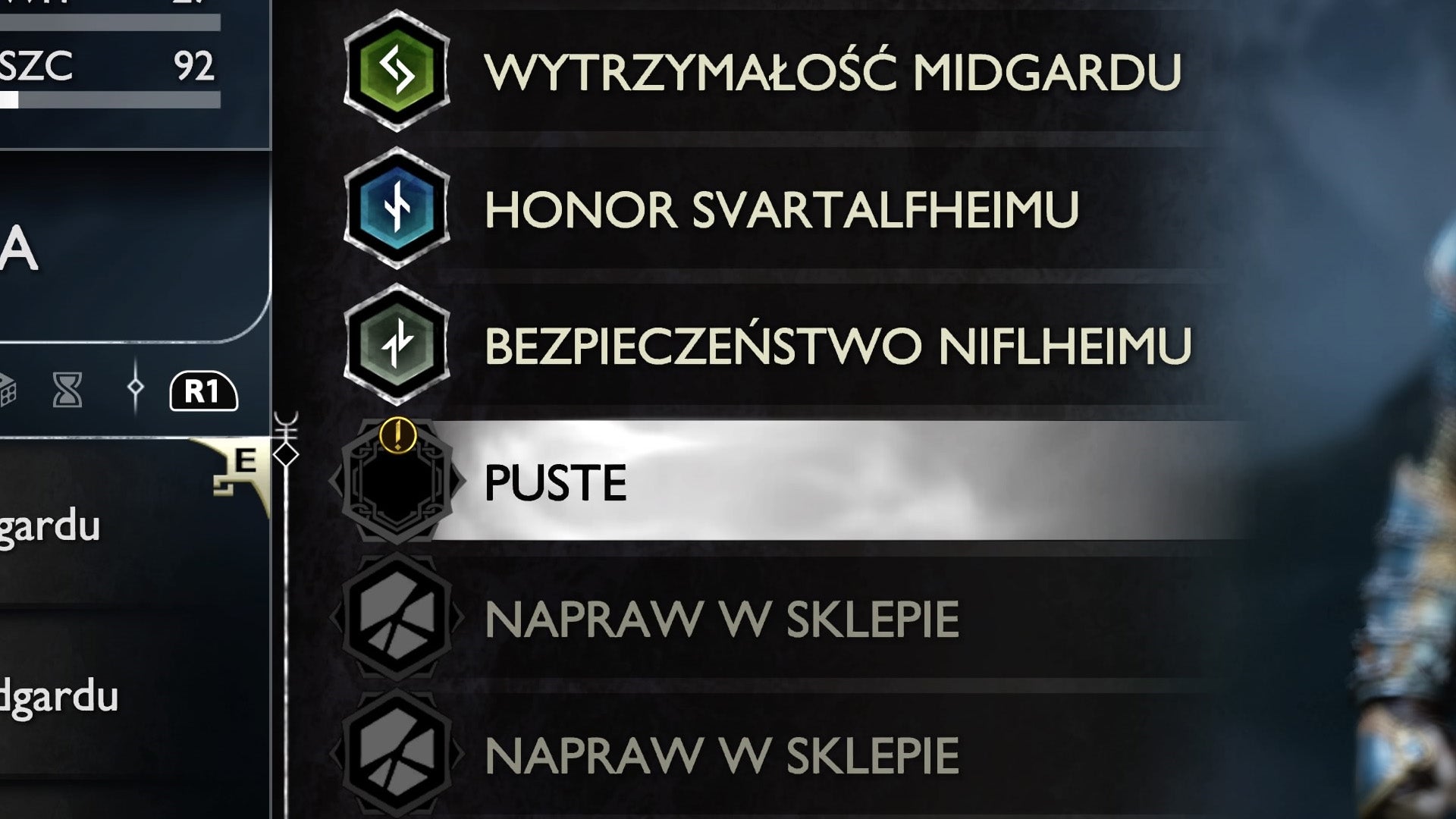 God of War Ragnarok amulet i klejnot zaklęcia, gniazda Eurogamer.pl