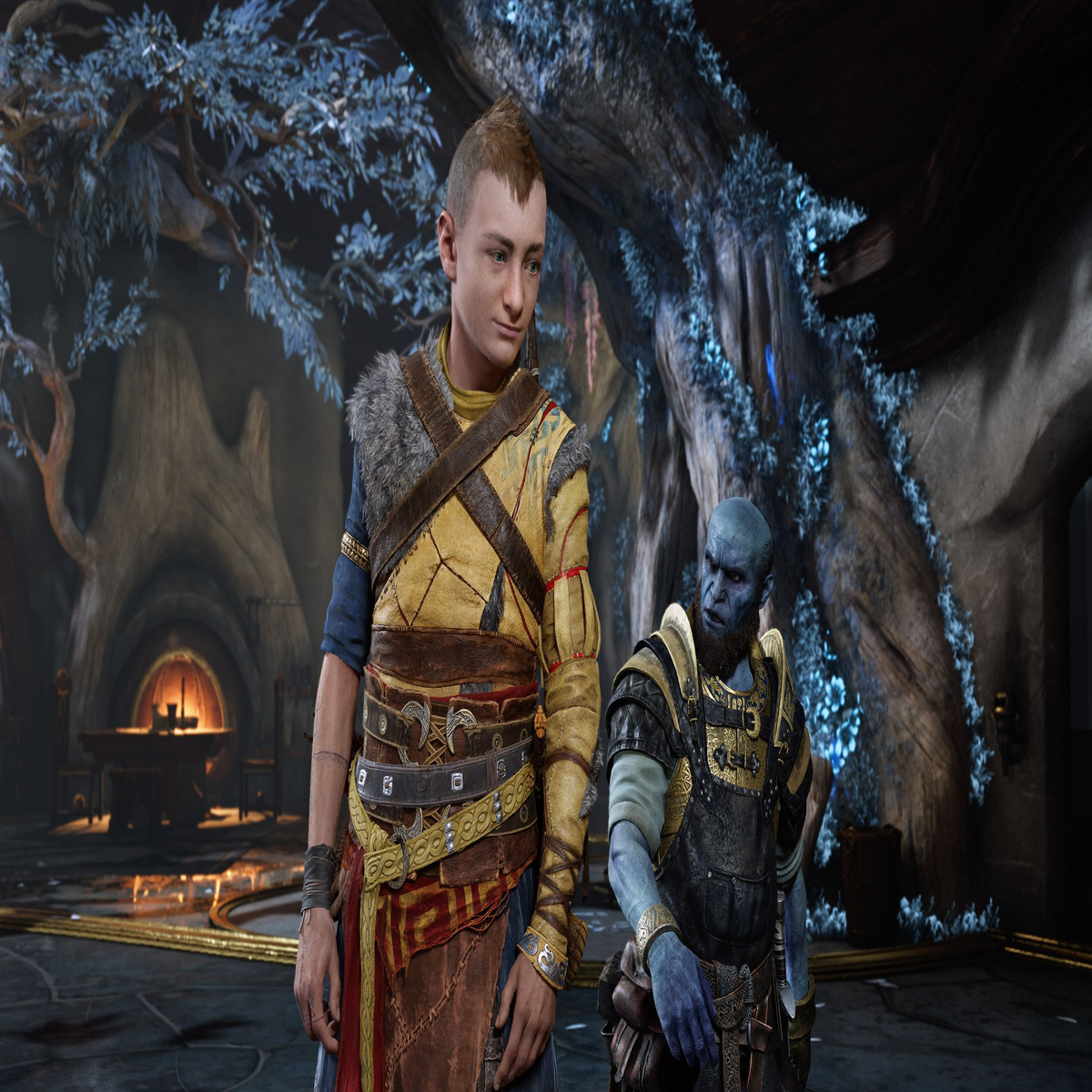 God of War Atreus got stuck in T pose - Aim is Game - The Game is On