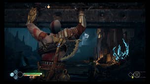God of War Guide: Witch's Cave puzzle solution - how to get back into the Witch's house and get the chest