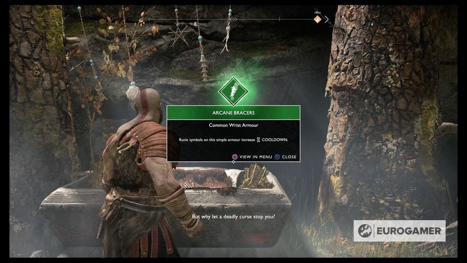 God of War Witch's Cave puzzle solutions explained, Lake of Nine and the Foothills