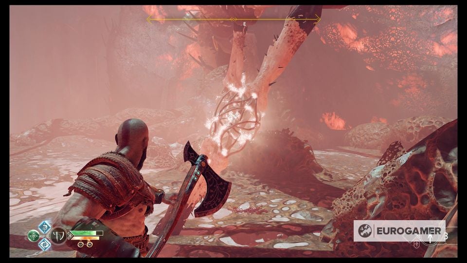 God of War - Ringed Temple, Interior and Break into the Hive puzzle