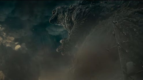 Still from Godzilla Minus One trailer