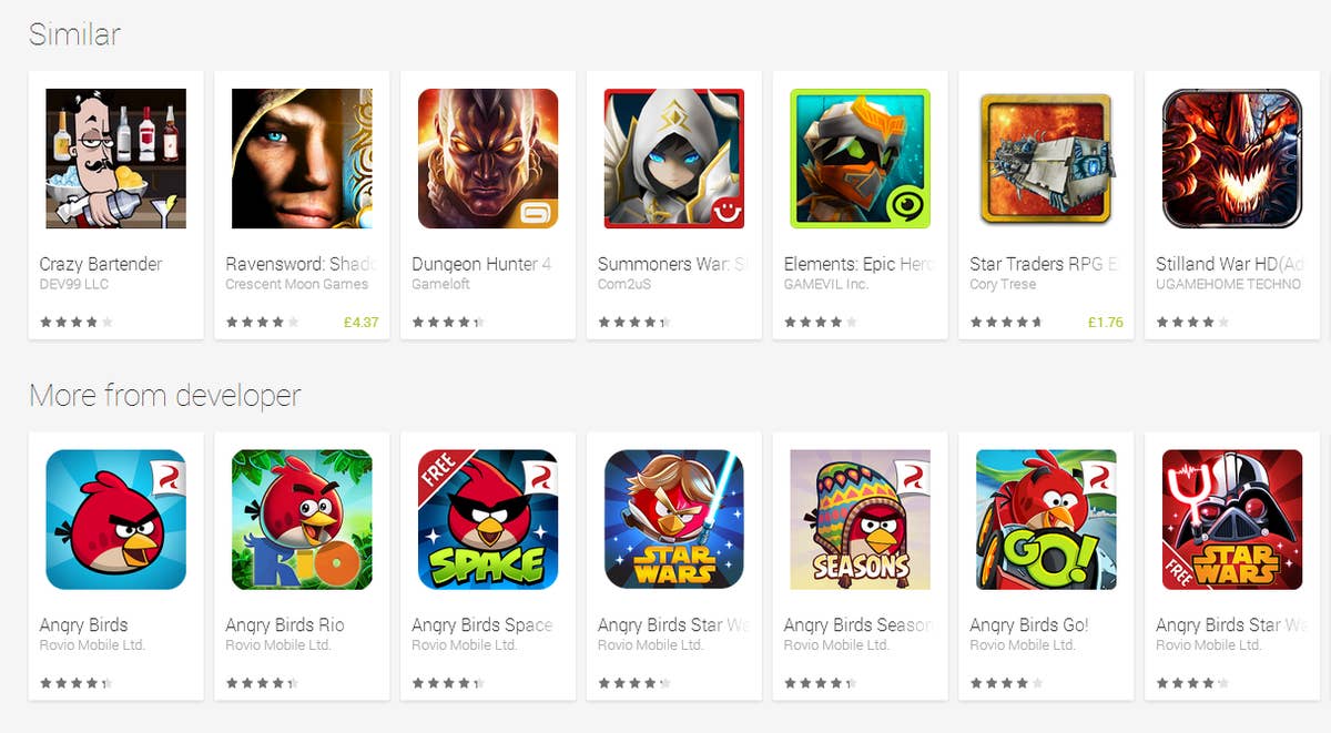Google Play removing free label for F2P games with in-app
