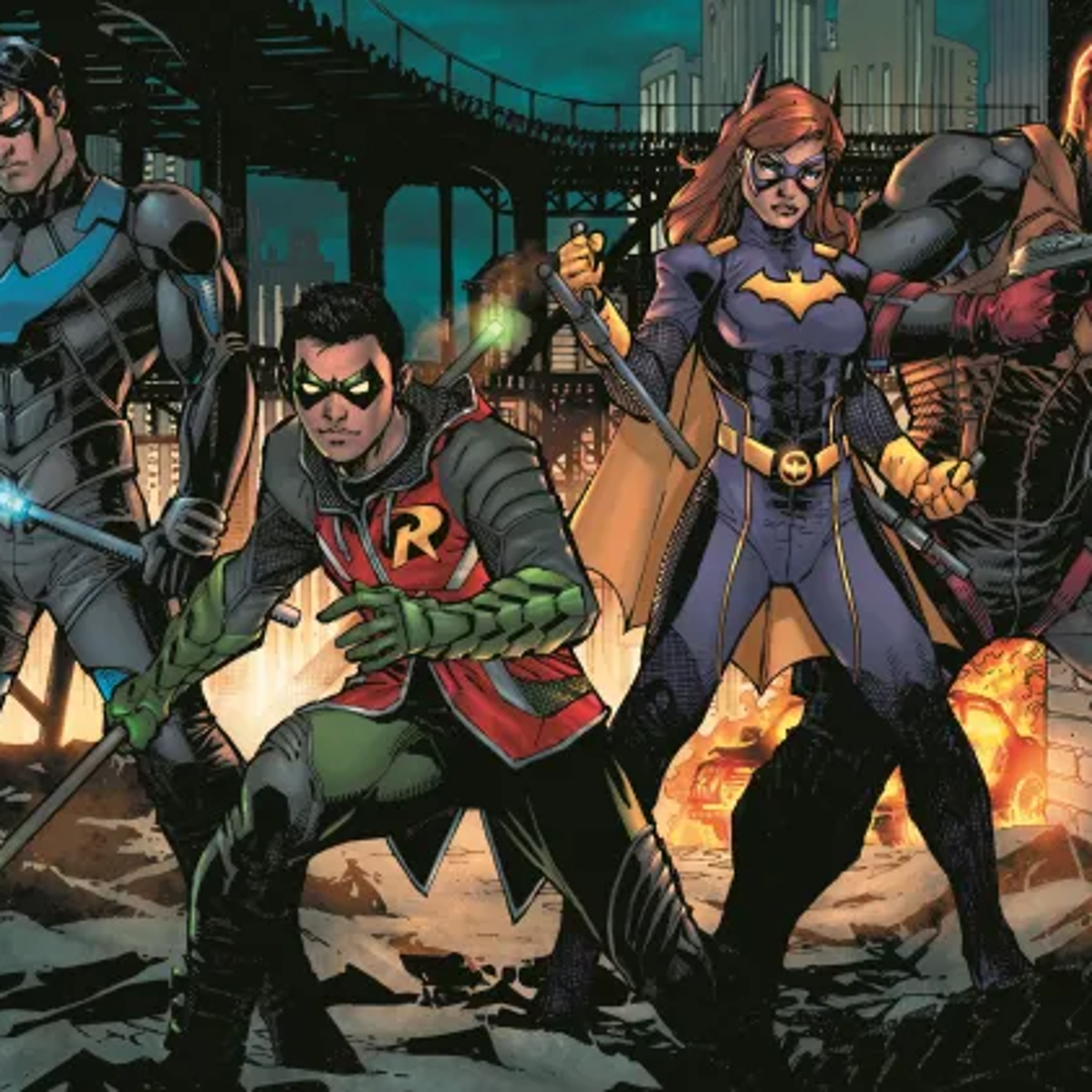 Quiénes son los héroes de Gotham Knights? Conoce a Batgirl, Red Hood, Robin  y Nightwing 
