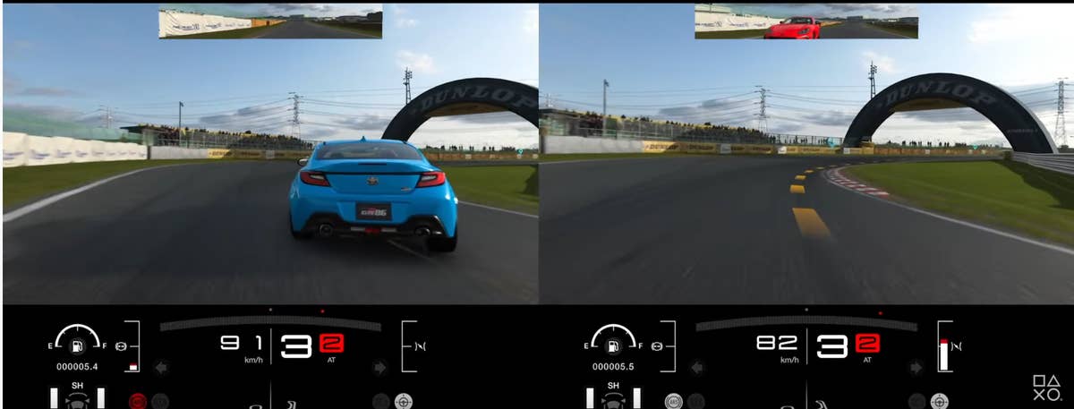 Does Gran Turismo 7 have split screen?