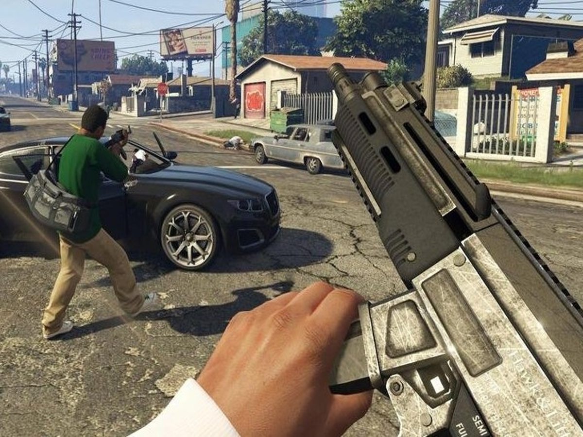 Gta 5 first person shooter фото 13