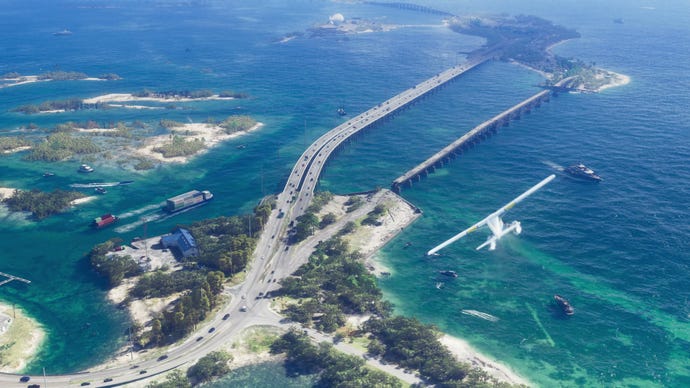Scenes from Leonida in the first Grand Theft Auto 6 trailer.