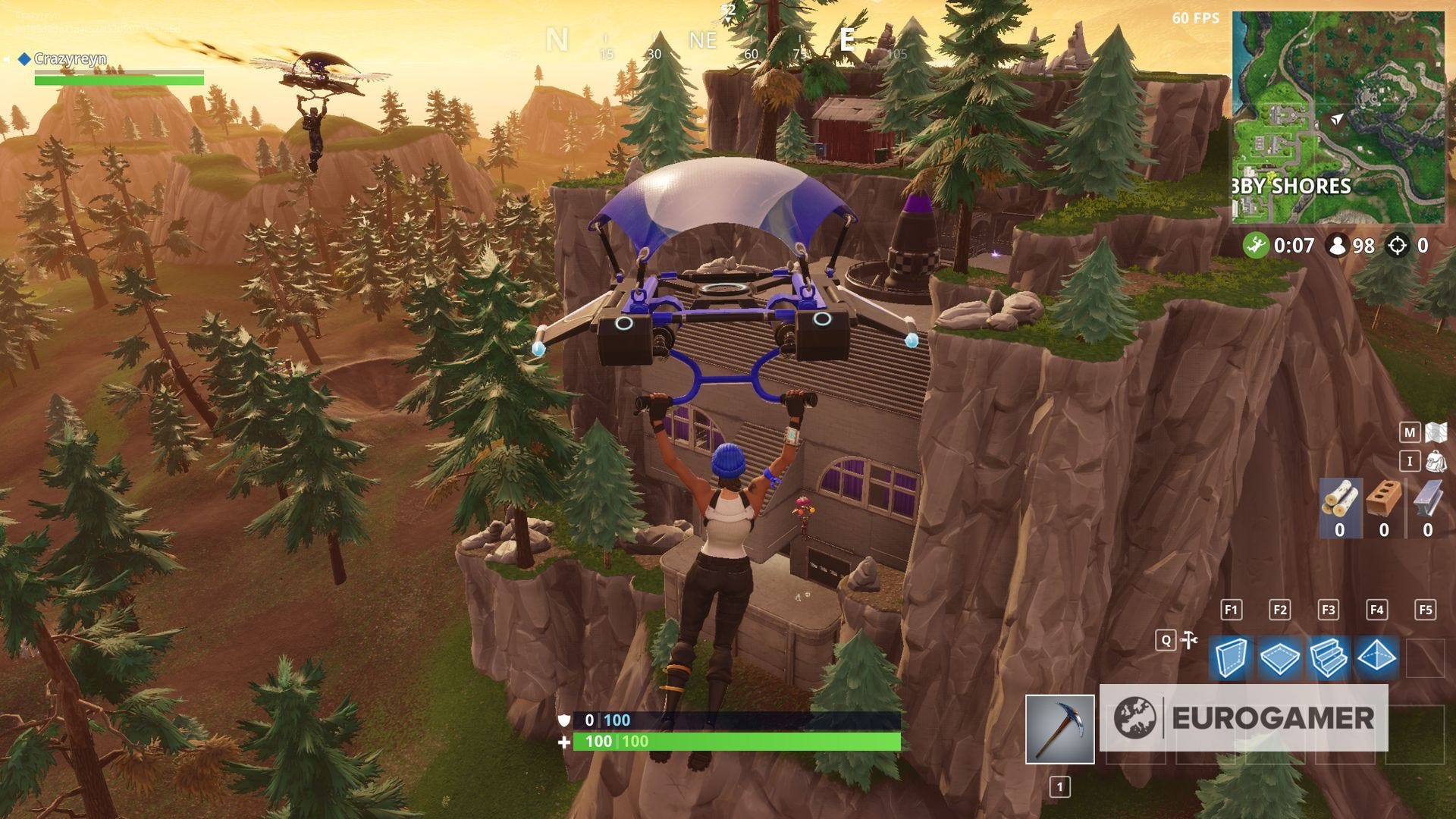 Fortnite Greasy Grove treasure map location