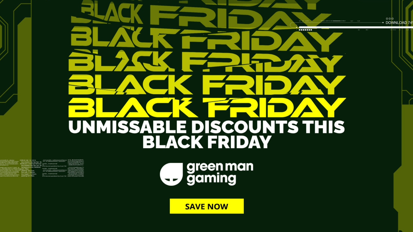 Black Friday Sales for Video Games now ongoing