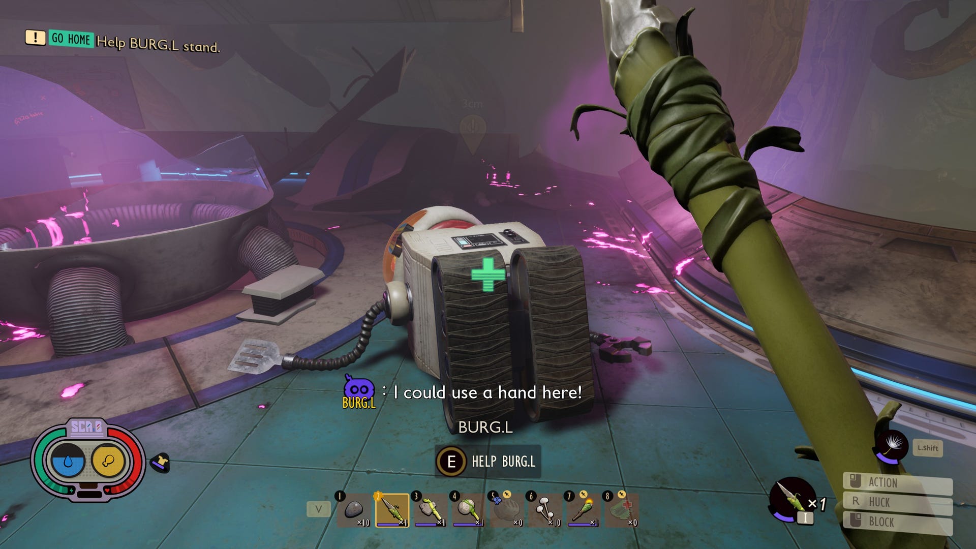 Inside Out R Grounded Grounded: How to power the Mysterious Machine and find the Oak Lab | VG247