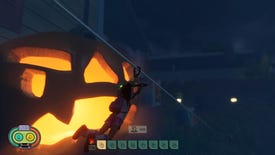 Image for Grounded has added ziplines and Halloween décor