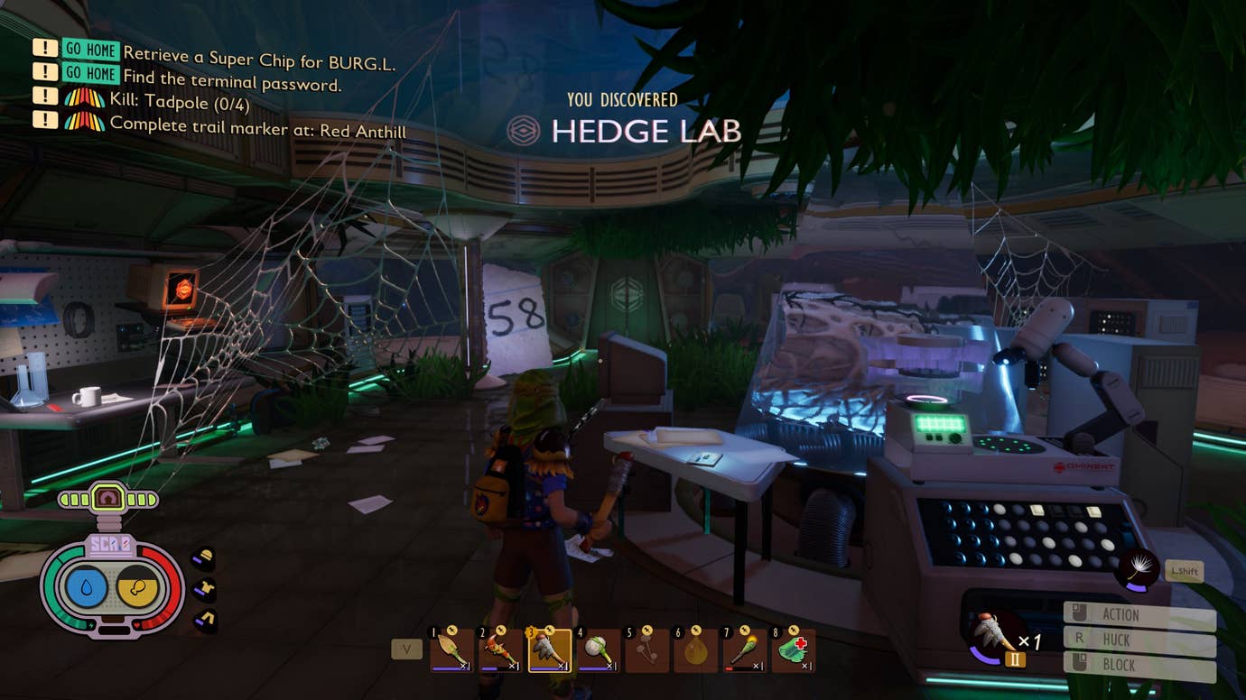 Grounded Lab Grounded: Where to find the Hedge Lab and the Hedge Lab password | VG247
