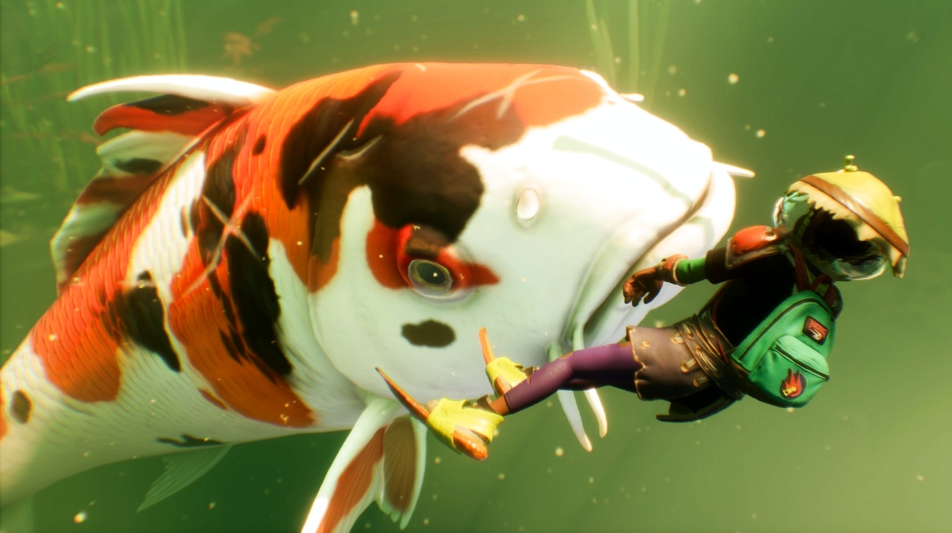 Zuerst einrasten Ziehe die Wolle über die Augen grounded teich