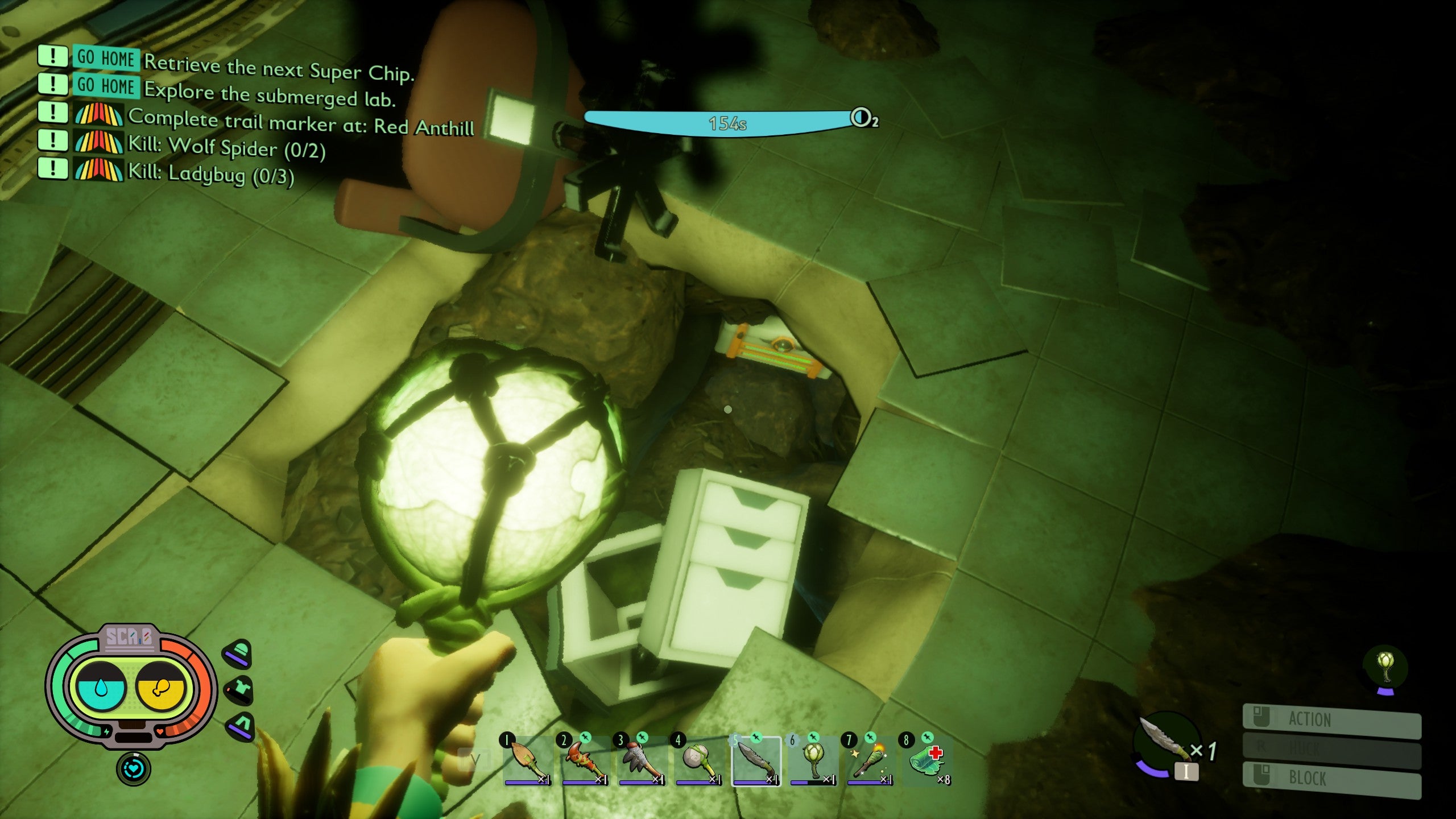 Grounded Where to find the Pond Lab, Sunken Bones and Eelgrass VG247