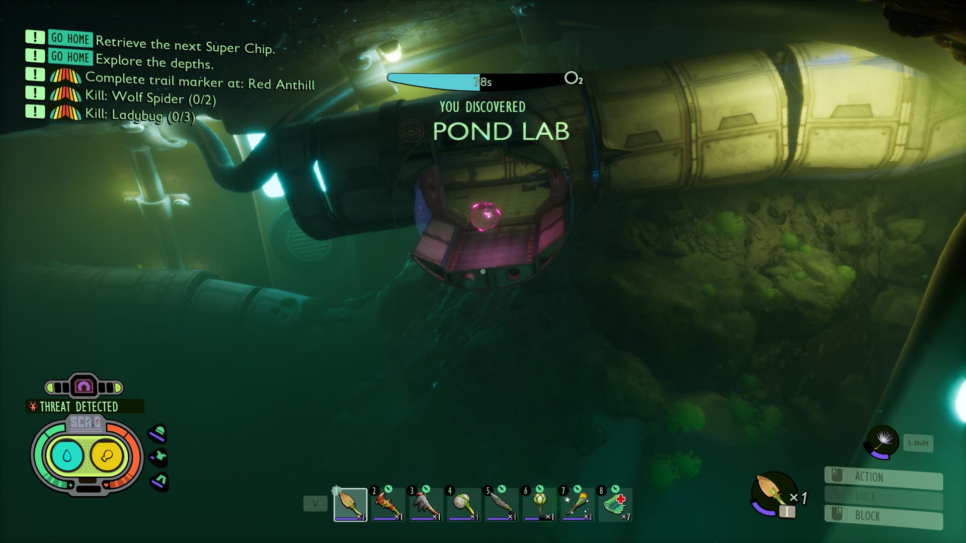 Grounded Where to find the Pond Lab, Sunken Bones and Eelgrass VG247