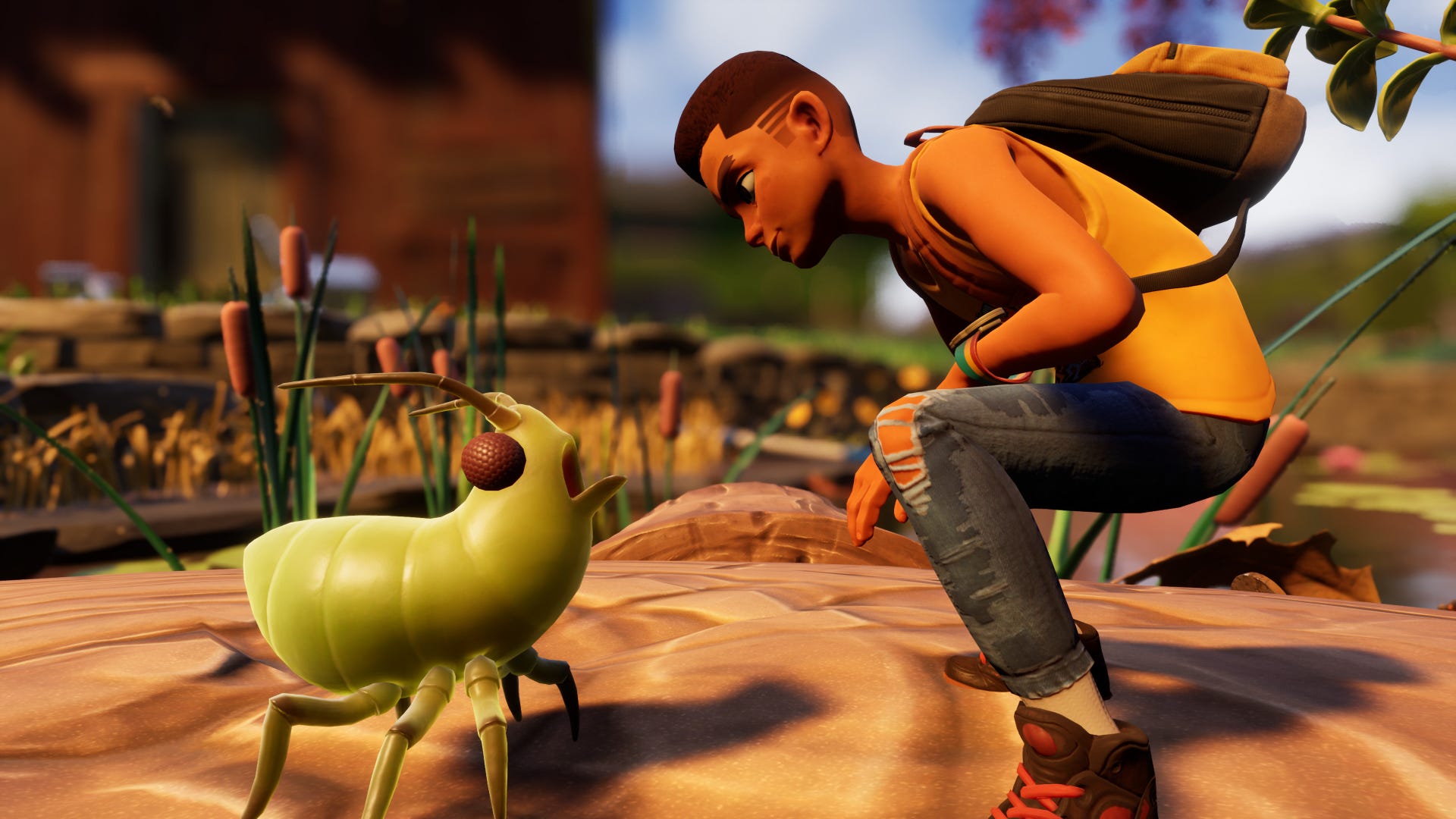 Grounded review a survival game with the best baddies around Rock