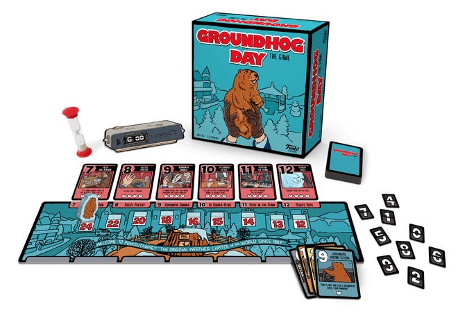 Groundhog Day: The Game layout