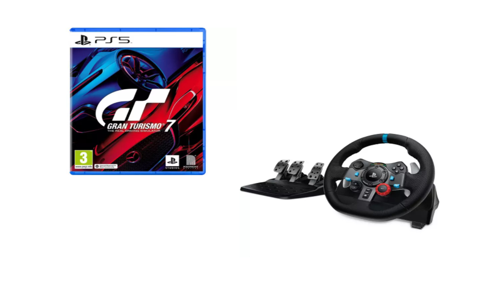 Kit Volante Logitech e Gran Turismo 7 PS5