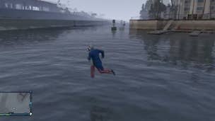 Image for This GTA 5 glitch lets you walk on water