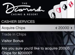 GTA Online Diamond Casino DLC how to get chips and play casino games VG247