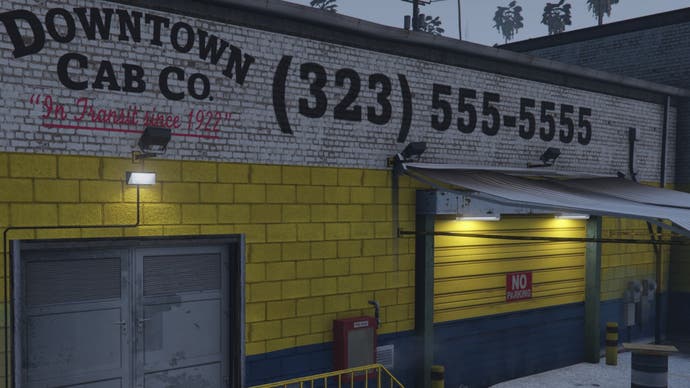 GTA Online, Gebäude des Unternehmens in der Innenstadt von Taxis