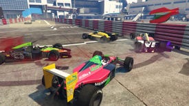 GTA Online has added Formula One races, and it's a bloodbath