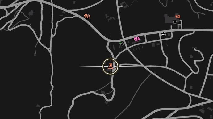 GTA Online MC Business Meth Lab Map Ikone