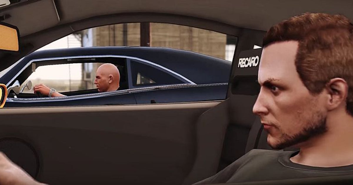 GTA 5 video recreates The Fast and the Furious race scene with the train