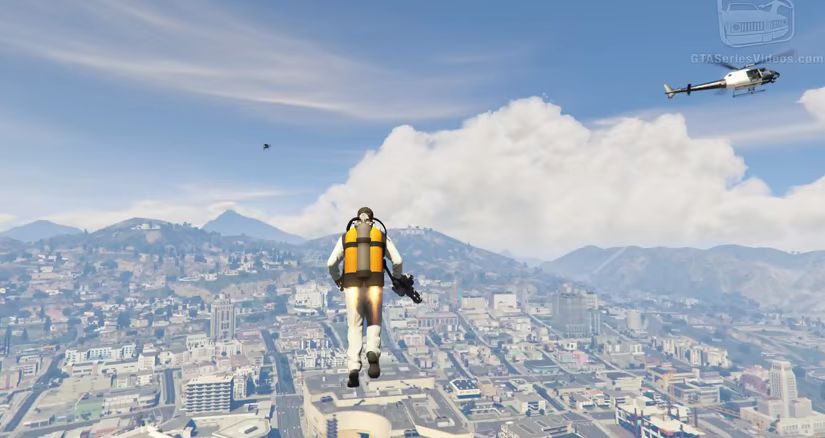 Grand Theft Auto 5 Jetpack